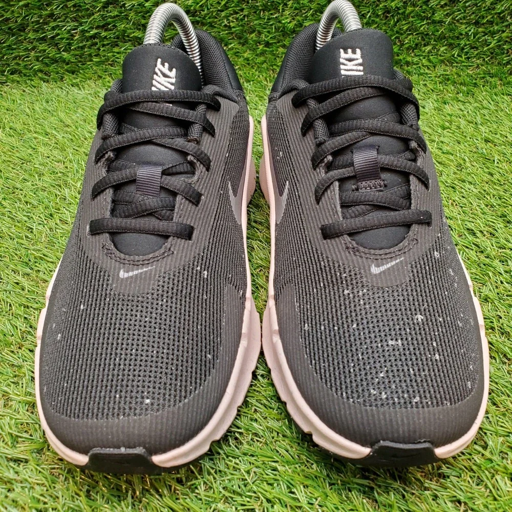 Nike‎ Flex Trainer 9 SIZE 7 Women's Athletic Gym Training Sneakers Black Pink